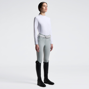 High Quality 4way Stretch Horse Riding Equestrian Shirt Top <b>Base</b> <b>Layer</b> Competition Show Shirt Polo in Soft Feel Technical Fabric - Product Image 5