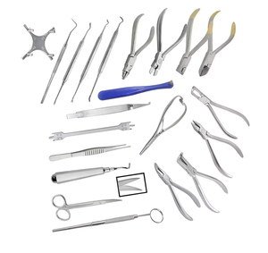 Ensemble d'instruments orthodontiques dentaires, kit de 21 pièces, acier, qualité supérieure, garantie 1 an, certifié CE - Product Image 6