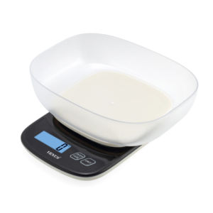 Balance électronique de cuisine en plastique 10kg/1g/22lbs avec écran LCD, étanche et arrêt automatique pour la pâtisserie et la cuisine - Product Image 4
