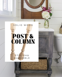 Premium Wooden Furniture Legs Set for Cabinet <b>Table</b> Bed Modern Carved and Tapered Designs Strong Solid Wood Support Base - Product Image 4