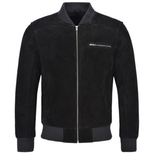 Smart Range Leather Custom <b>Men's</b> Retro Style Premium Cow <b>Suede</b> Leather Bomber <b>Jacket</b> YKK Zip Multi-Pocket Custom Colors - Product Image 1