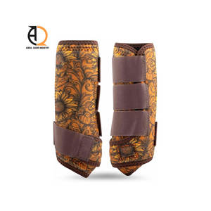 Bottes de protection robustes pour chevaux – Équipement d'équitation - Product Image 1