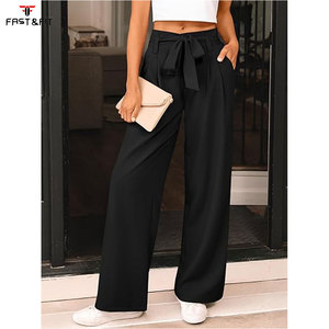 Womens <b>Trousers</b> Soft Fabric Casual <b>Work</b> Pants - Product Image 2