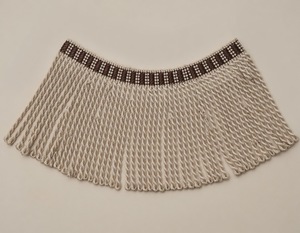 Bordure décorative en polyester à franges pour rideaux, ameublement, meubles et décoration intérieure - Product Image 3