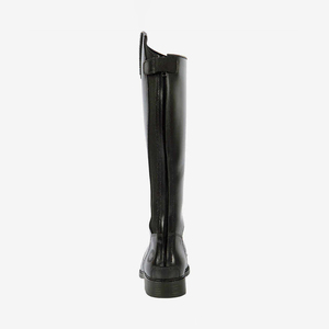 Bottes d'équitation longues à fermeture éclair pour homme, bottes de polo en cuir marron à lacets, bottes hautes jusqu'au genou pour l'équitation - Product Image 1