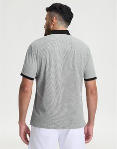 Wholesale Men Geometric Golf Polo <b>Shirt</b> Breathable Contrast <b>Collar</b> Short Sleeve Casual Sports Tops customize <b>t</b> <b>shirts</b> - Product Image 3