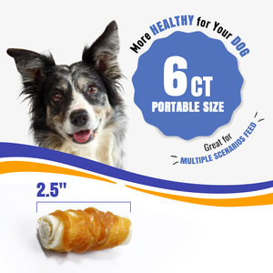 ห่อไก่แรปไวด์2.5โปรตีนสูงสำหรับสุนัขห่ออาหารเลี้ยงแบบแห้งติดฉลากเป็นส่วนตัว - Product Image 2