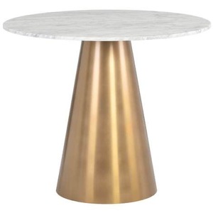 Premium Modern Marble <b>Coffee</b> <b>Table</b> with Artistic Metal Frame for High-End Residential and Commercial Interior Projects - Product Image 3