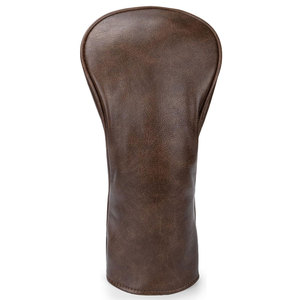 Service OEM, housse de tête de club de golf en cuir imperméable personnalisable, fabrication durable, finition soignée, prix de gros - Product Image 2