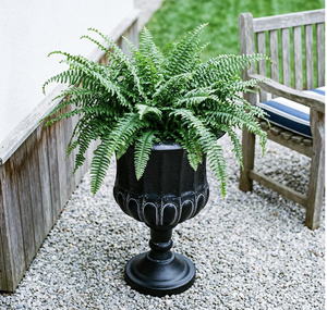 Metal Art Deco Floor Vase Planters Black Iron High Quality Eco-Friendly Decorative Flower Pots for Indoor/Outdoor Use Wedding - Product Image 4