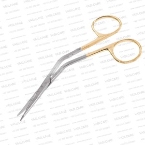 Ciseaux chirurgicaux Aston Onyx 14 cm en carbure de tungstène à lame dentelée pour rhinoplastie, chirurgie nasale et dissection de précision - Product Image 2