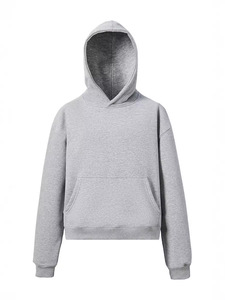 Sudadera con Capucha Personalizada para Hombre, 100% Algodón, Felpa, Tejido Grueso, Corte Regular, Ropa Urbana de Invierno - Product Image 5