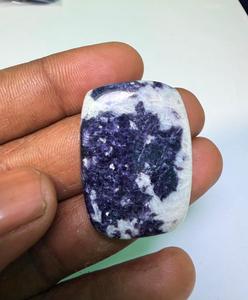 Lepidolita natural de alta calidad en cabujón, formas mixtas, venta al por mayor, piedras preciosas sueltas para la fabricación de pendientes colgantes de plata hechos a mano. - Product Image 3