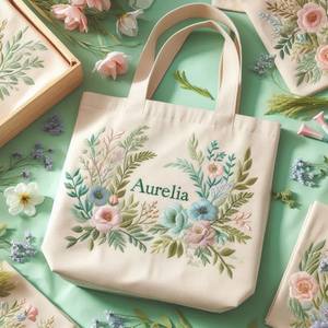 Bolsa de Tela de Algodón Ecológica, Personalizada, Reutilizable, para Compras, con Asa Suave, al por Mayor - Product Image 1