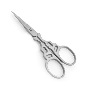Custom Satin <b>Nail</b> Style Beauty Packing Manicure Scissors Small Edge Slim Stainless Steel Straight Sharp OEM Logo for <b>Nail</b> Care - Product Image 4