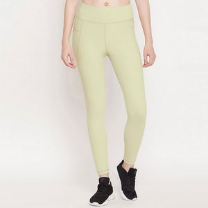 Leggings Deportivos para Mujer, Cintura Media, Sin Costuras, Transpirables, Antibacterianos, Estampados, Levanta Glúteos, Secado Rápido, para Yoga y Gimnasio - Product Image 1