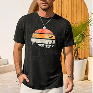 ขายตรงจากโรงงาน เสื้อยืดผ้าฝ้ายถักลายกราฟิก 100% คุณภาพมาตรฐานส่งออกทั่วโลก สำหรับการจัดจำหน่ายแฟชั่นออนไลน์ - Product Image 2