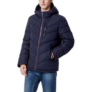 Blouson matelassé pour homme de haute qualité pour le streetwear, design OEM, usage décontracté, prix bas, logo personnalisé sur le devant, blousons matelassés pour homme 2026 - Product Image 2