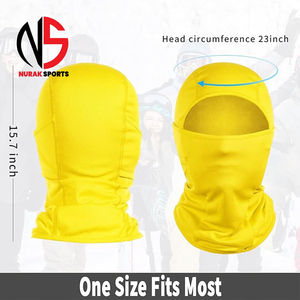Balaclavas de punto cómodas para cuello y cara, protectores faciales deportivos, colores personalizados, para exteriores, venta al por mayor en Nurak 2026 - Product Image 4