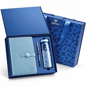 Set de Regalo Premium con Logotipo Personalizado, Botella de 300 ml, Cuaderno y Bolígrafo, con Caja de Regalo Premium, Kit de Bienvenida para Empleados, Venta al Por Mayor, MOQ Bajo - Product Image 1