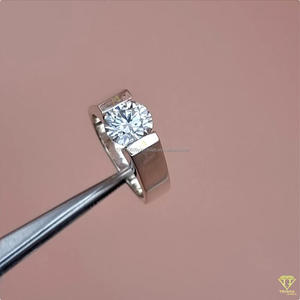 Bague solitaire en moissanite taille émeraude, argent sterling 925, style vintage, pour fiançailles, mariage ou promesse, Trisha Jewels ER009 - Product Image 5