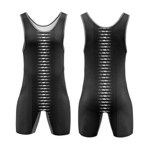 High Performance Wrestling Singlet Quick Dry Breathable <b>Compression</b> Fit Polyester Athletic Apparel Manufacturer - Product Image 3