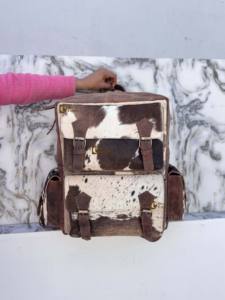 Nouveauté 2026 : Sac à dos en cuir de vachette véritable, élégant, unisexe, sac d'école, sac de créateur unique - Product Image 5