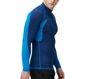 Prix de gros Fabricant Vêtements de sport Rash Guard pour hommes en matériau durable et respirant, anti-plis, Rash Guard de compression pour hommes - Product Image 1
