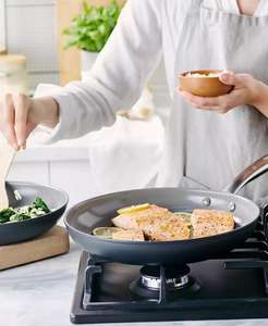 Chatham Hard Anodized <b>Ceramic</b> Nonstick 2 Piece <b>Frying</b> <b>Pan</b> Set | GreenPan - Product Image 5