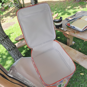 Sac isotherme personnalisé Ningbo Wilson OEM avec logo sur mesure, style baseball, sac à déjeuner portable avec poignée pour femmes - Product Image 3