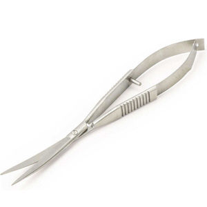 Tijeras Profesionales Curvas de Acero Inoxidable para Cutículas y Cejas, Herramienta de Belleza de Precisión de Alta Calidad - Product Image 6