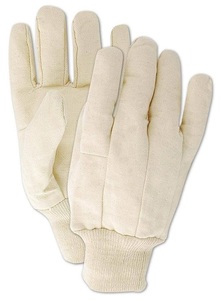 Gants en toile de coton légers, écologiques et durables pour hommes, avec double paume épaisse et résistante à l'huile, couleur personnalisable, lot de quatre - Product Image 6