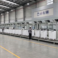 Ligne d'assemblage de lave-linge à double cuve économique, à utilisation simple, pour les petites usines de fabrication d'appareils électroménagers