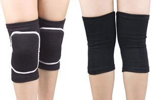 Wholesale Customized Printing <b>High</b> Quality Sport Yoga Dance <b>Knee</b> Pads with Thick Sponge Non-Slip - Product Image 4
