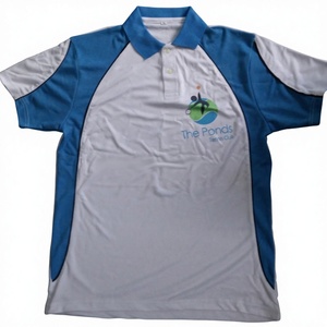 Polo con cuello en V para hombre, camiseta de polo oem con cuello mandarín, venta directa de fábrica - Product Image 1