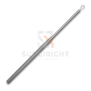 Blush Surgical Stainless Steel <b>Ear</b> Wax Removal Tool Set Medical Grade Reusable <b>Ear</b> Loop Curette <b>Pick</b> General Surgery Instrument - Product Image 1