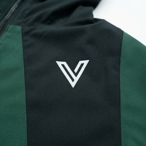 Ensemble short et sweat à capuche coupe-vent en polaire uni décontracté pour homme VANEK INTERNATIONAL, col en V, rose, vert, blanc, séchage rapide, 320g, sans couture - Product Image 3