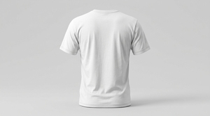 Camiseta de Manga Corta para Hombre, Cuello Redondo, Color Gris Claro Sólido, Corte Regular Informal, Estilo Jersey - Product Image 3