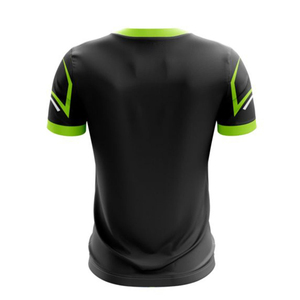 T-shirts personnalisés en gros, 100% polyester, design personnalisé, t-shirts pour hommes avec logo imprimé par sublimation intégrale, directement de l'usine - Product Image 3