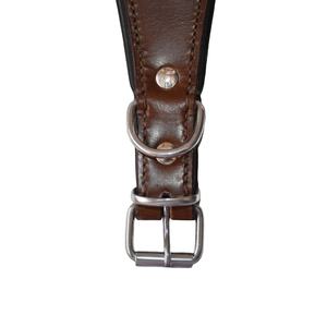 Collier de chien en cuir de créateur pour les races XL Colliers pour animaux de compagnie épais rembourrés et cloutés Couleurs personnalisées durables Équipement pour animaux de compagnie Fournisseur OEM - Product Image 2