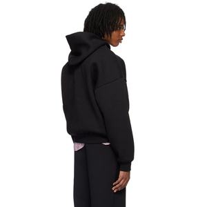 Survêtement à capuche et pantalon de survêtement amples et décontractés, 100 % coton, 600 GSM, avec fermeture éclair, broderie 3D et logo personnalisé, coupe ample, style ODM - Product Image 4
