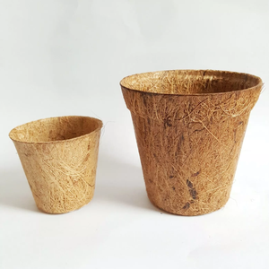 Pot en fibre de coco écologique pour plantes |   Pots de plantes en fibre de coco biodégradables pour pépinières et utilisation au sol de Eco2go Vietnam - Product Image 5