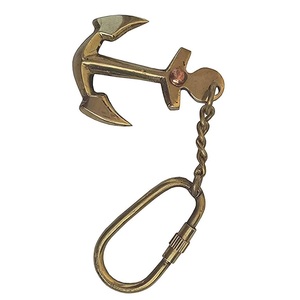 Ship Wheel Anchor Metal <b>Keychain</b> Nautical Keyring for <b>Car</b> Bike Bag Home Travel Gift for Men Women - Product Image 4