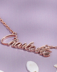 Colgante de Lujo con Inicial Personalizada en Letra Cursiva, Chapado en Oro de 18K, con Moissanita, Estilo Hip Hop, Plata 925 - Product Image 1