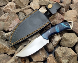 Couteau de survie professionnel pour la chasse avec lame en acier inoxydable pour les randonnées et les pêches en plein air - Product Image 4