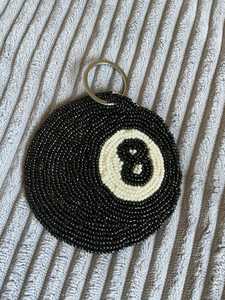 ALI FASHION ART AFA-01 Woven Beaded Fruit <b>Keychain</b> <b>Customized</b> Shape Hand Embroidered Eco Friendly Carabiner <b>Keychain</b> Cute Style - Product Image 4