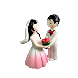 Alta calidad poliresina novia novio Feng Shui escultura resina Artificial artesanía arte recuerdo para Acción de Gracias Día de San Valentín - Product Image 3