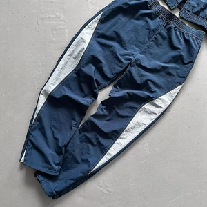 OEM Custom Unisex Breathable <b>Lightweight</b> Summer Streetwear Solid <b>Hoodie</b> Jogger Set Sweatsuit Contrast Color Tracksuit - Product Image 2