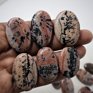 Prix d'usine Jaipur AAMNA GEMS – Cabochons ovales en AQUAMARINE naturelle de haute qualité, certifiés par un tiers, pour bijoux en vrac - Product Image 1