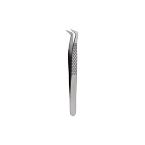 แหนบตัดขนตาสแตนเลส Precision MQ-396 ปลายเรียบมุมโค้ง รุ่นทนทาน MW-479 ชุดสำหรับใช้ในร้านเสริมสวย - Product Image 1